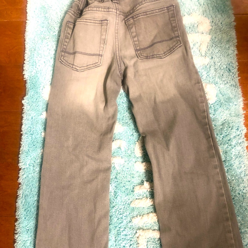 Boys size 7 gray jeans